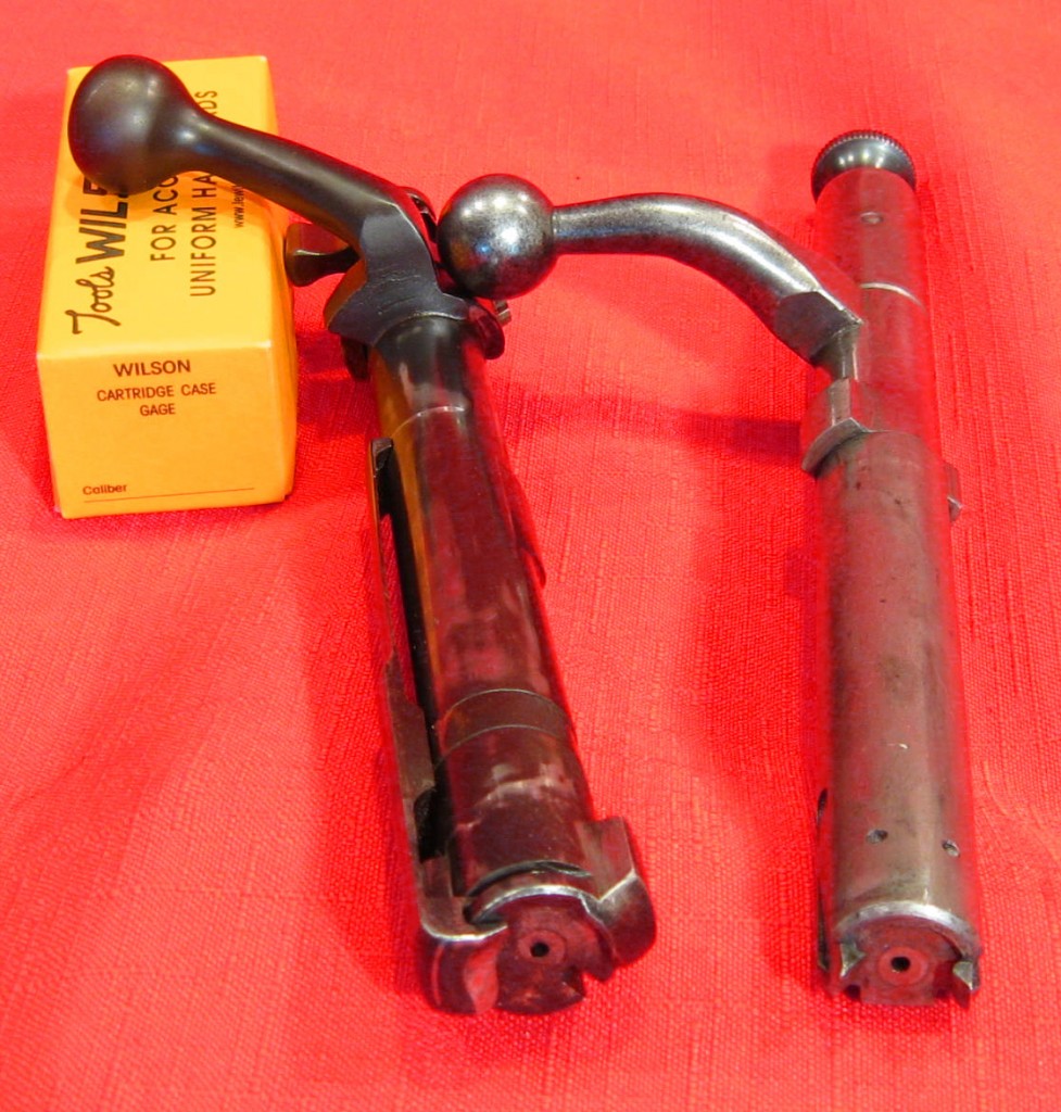 Fig. 2 Left: Winchester Bolt. Right: Savage Bolt